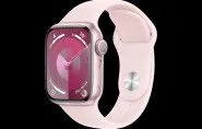 Смарт-часы Apple Watch Series 9 A2978 41мм корп.розовый Sport Band рем.св.розовый р.бр.:150-200